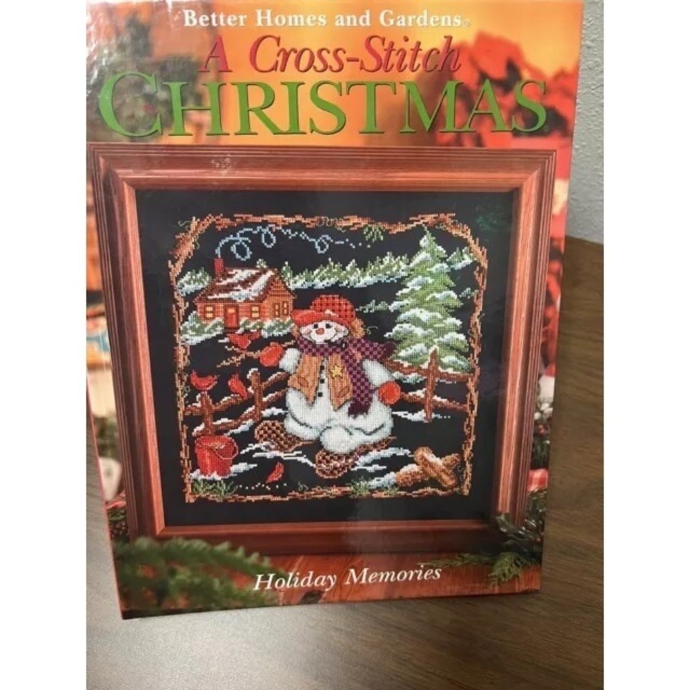 2005 Better Homes & Gardens A Cross-stitch Christmas - Holiday Memories Hard New - Picture 8 of 16
